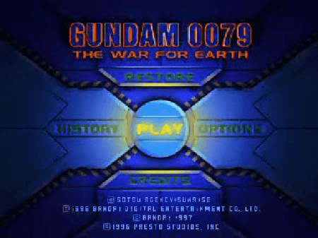 Gundam 0079: The War For Earth screenshot 2 for Playstation